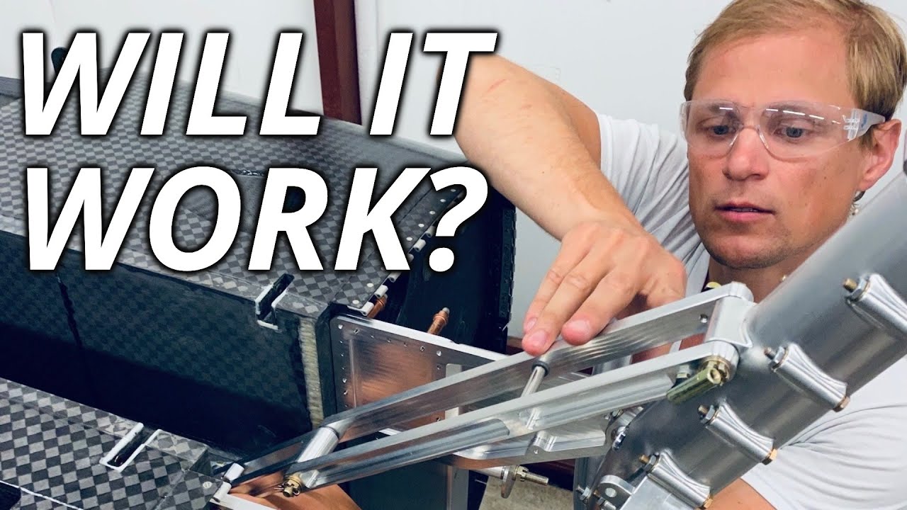 The first retract! | DarkAero Shop Vlog | July 10th, 2021