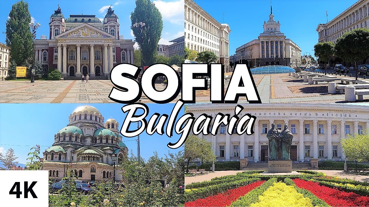 SOFIA CITY TOUR 4K / BULGARIA