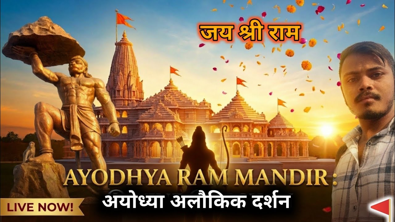 श्री राम मंदिर अयोध्या 🛕 Live Darshan || 