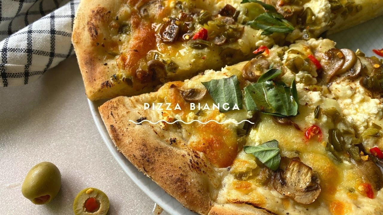 PIzza BIanca | Homemade Pizza Recipe | By Chef Nehal