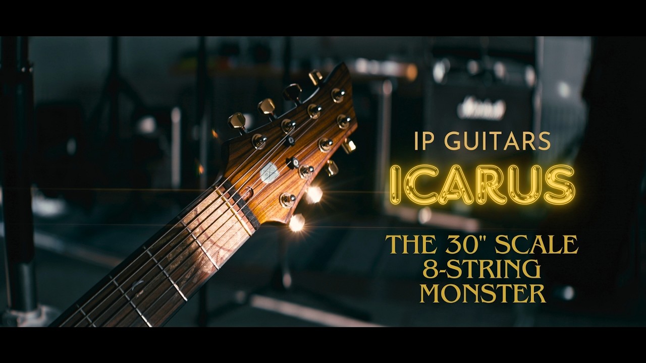THE MOST MONSTROUS GUITAR I'VE EVER PLAYED: IP Guitars Icarus 8-string 30