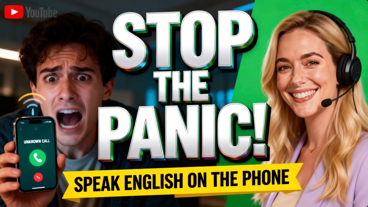 10 Phrases to Handle ANY English Call! 🛑 (Practice Now)