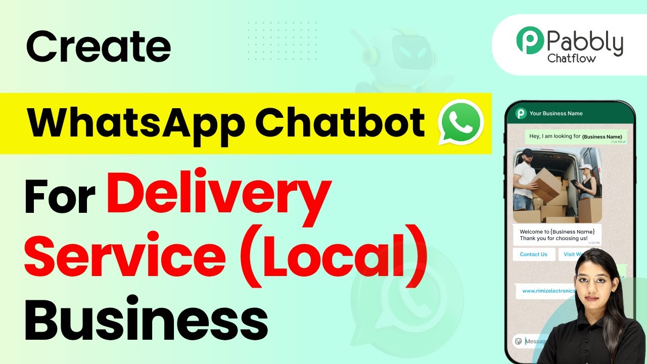 How to Create a WhatsApp Chatbot for Your Delivery Service (Local) Business