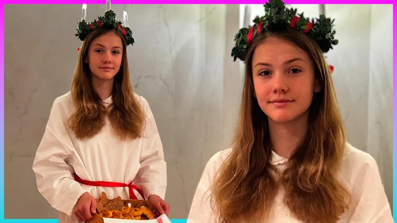 Prinsessan Estelles Luciahälsning till svenska folket