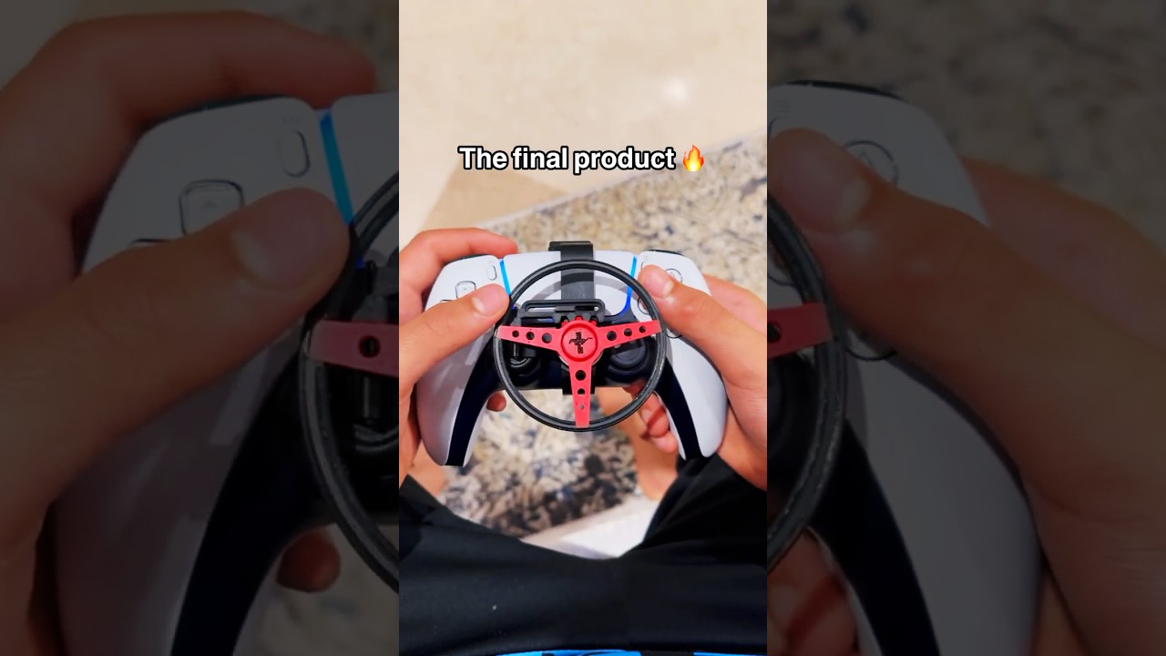 This PS5 Steering Wheel Started as Just an Idea&hellip;😨 #shorts