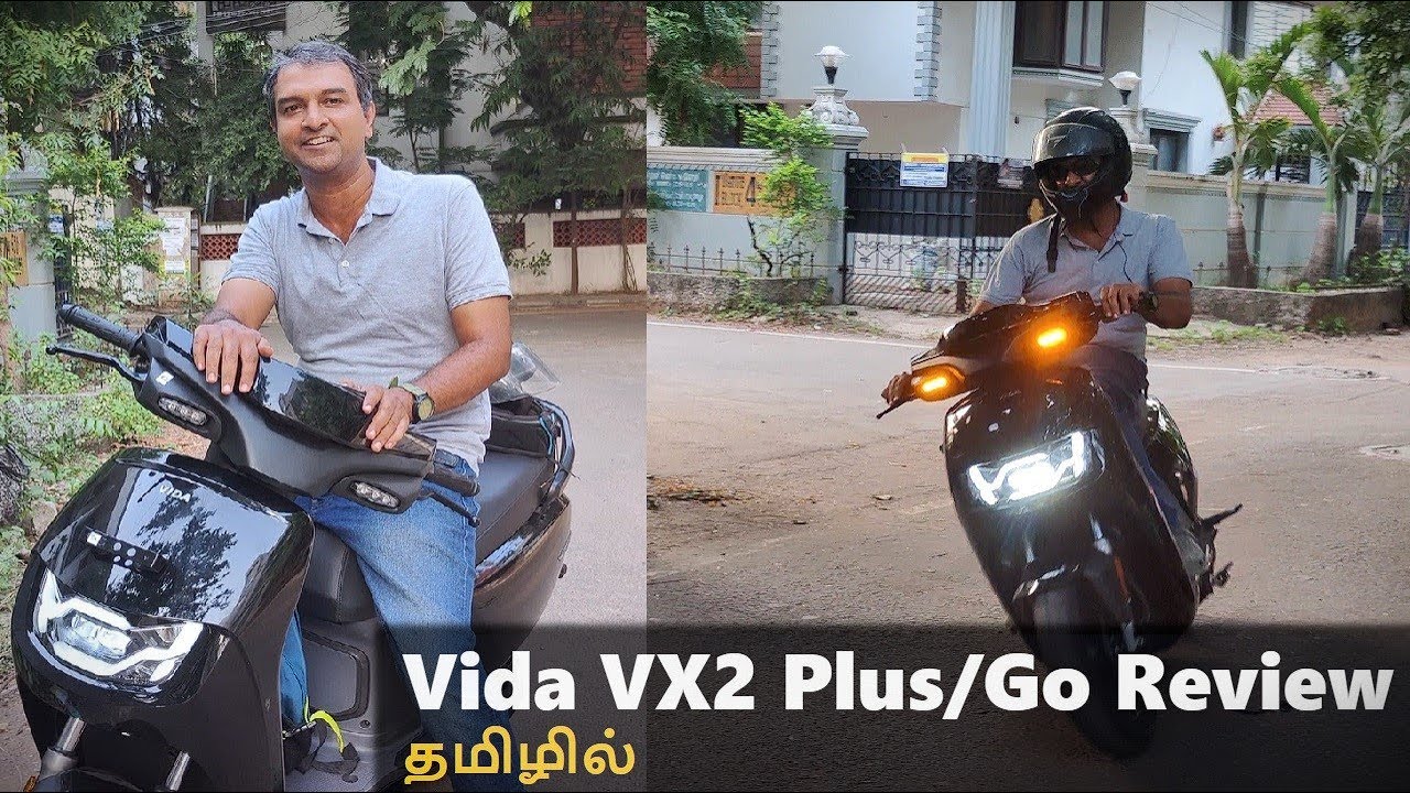Best Family Scooter  - Hero VidaVX2 Plus/Go Review Detailed review in Tamil தமிழில் விமர்சனம்