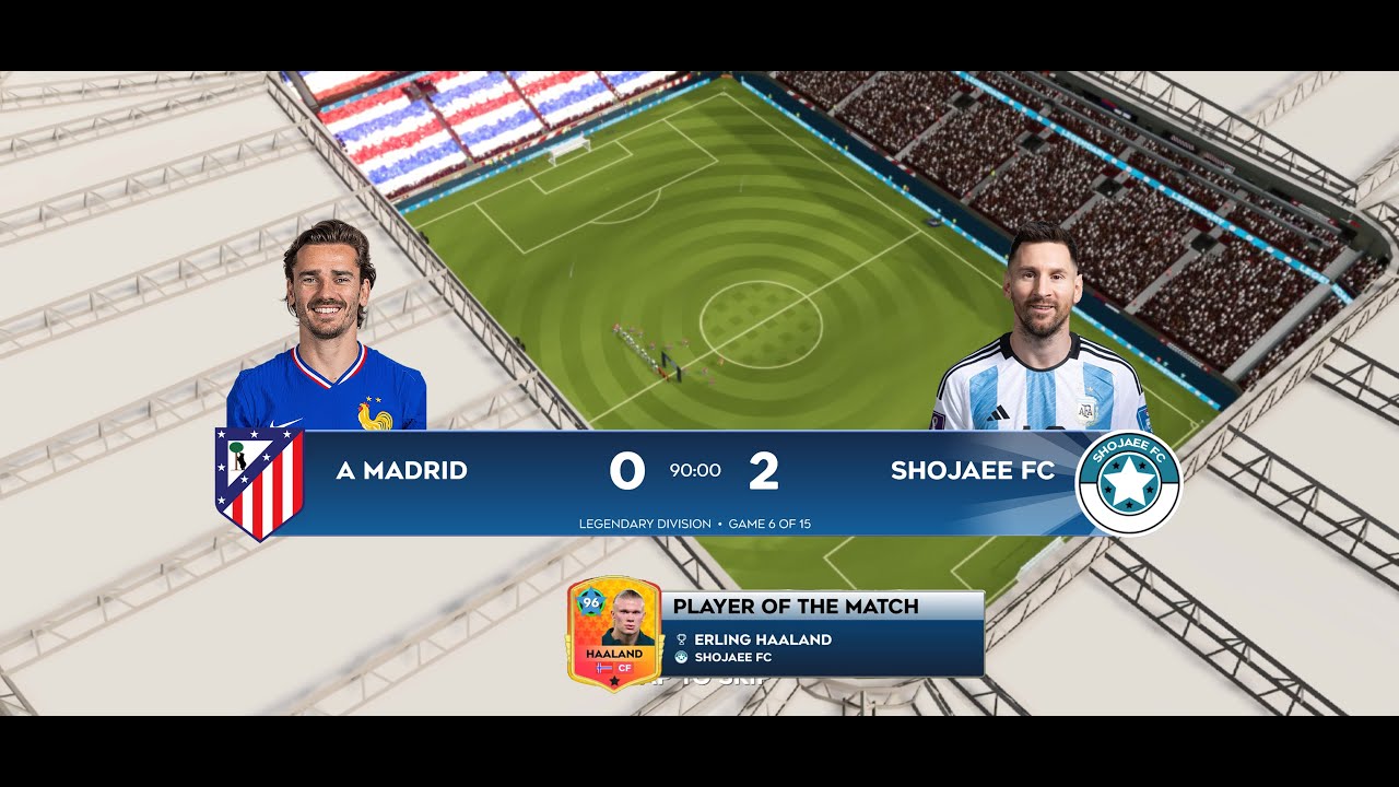A MADRID vs SHOJAEE FC, DLS 2026