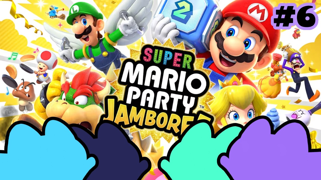 I got RUINED by CHANCE TIME during this Mario Party game