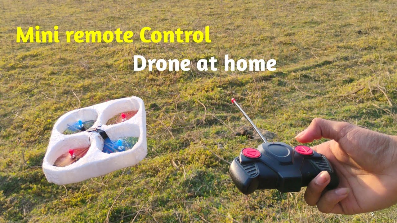 How To Make mini dc Motor Drone | Awesome ideas for dc motor drone remote control