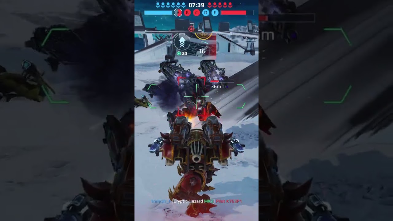 Lvl.150 Newton vs. Mk3 Hawk | War robots game [WR]