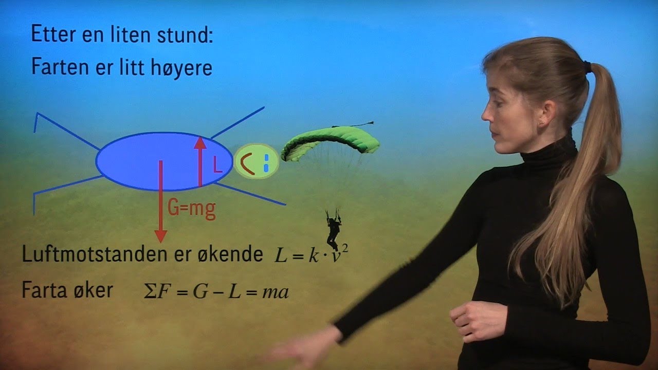 Fysikk 1: Luftmotstand