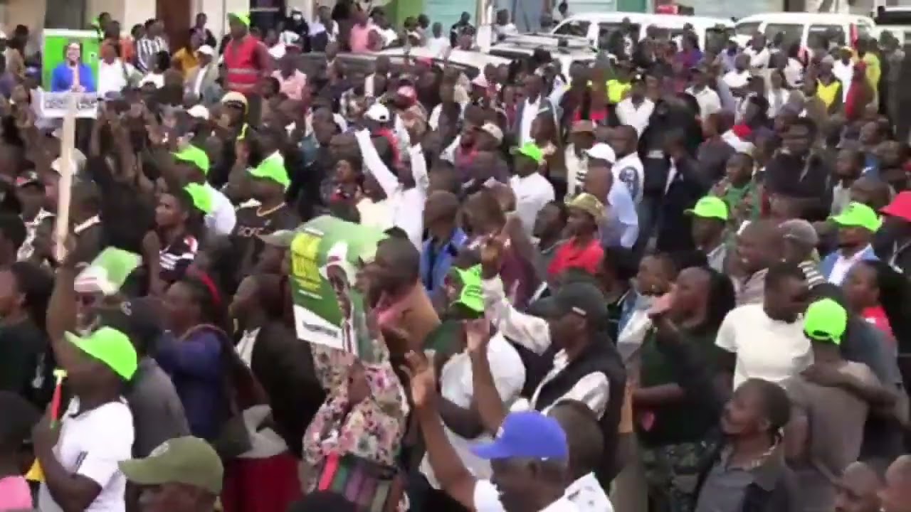 “KINDIKI GOES TO HIDE!” Gachagua Roasts Kithure Kindiki Badly in Tharaka Nithi County!