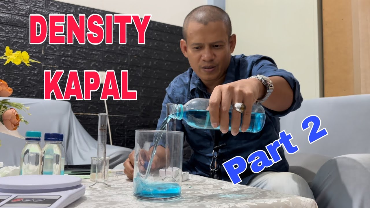Menghitung Density Kapal Part 2