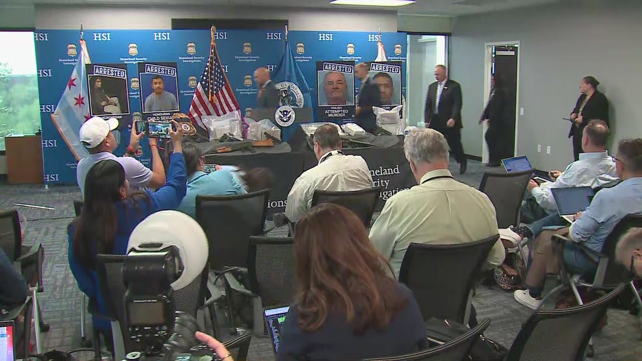 DHS Secretary Kristi Noem in Chicago to speak on arrest of migrants dubbed the “worst of the worst