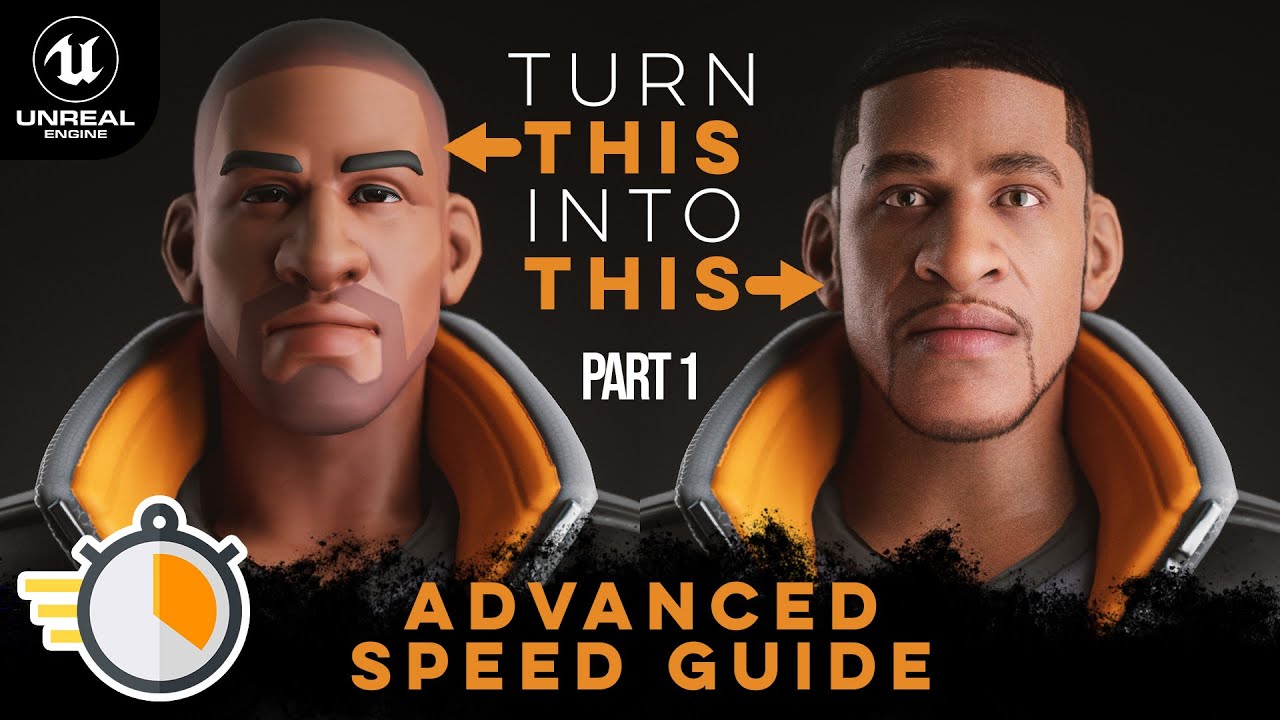 Turn a Stylized Character into a Realistic MetaHuman - Mesh to Metahuman - Advanced Speed Guide
