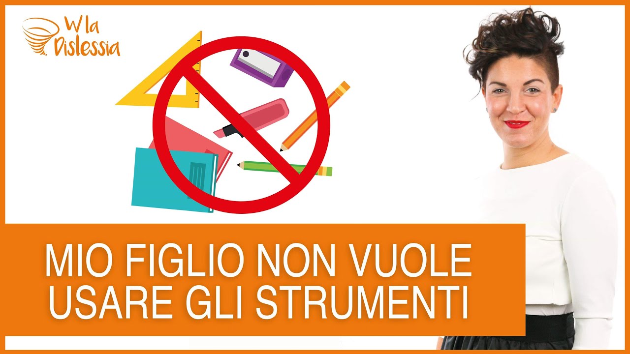 Mio figlio non vuole usare gli strumenti compensativi