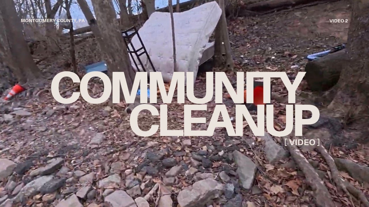 Montgomery County, Pa - Trash Clean up POV
