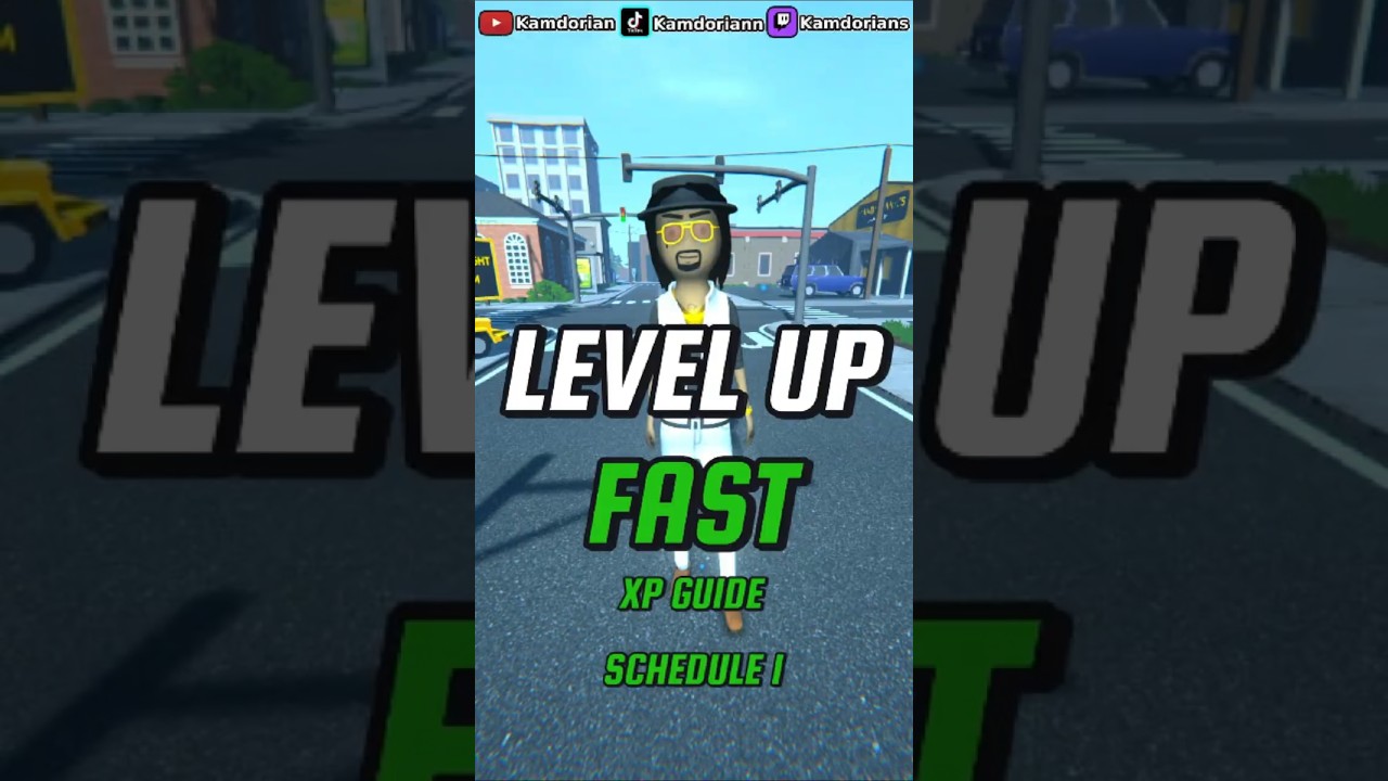 FAST XP in Schedule 1 Tips and Tricks #schedule1 #gamingshorts   #gamingtips #gamingguide #indiegame