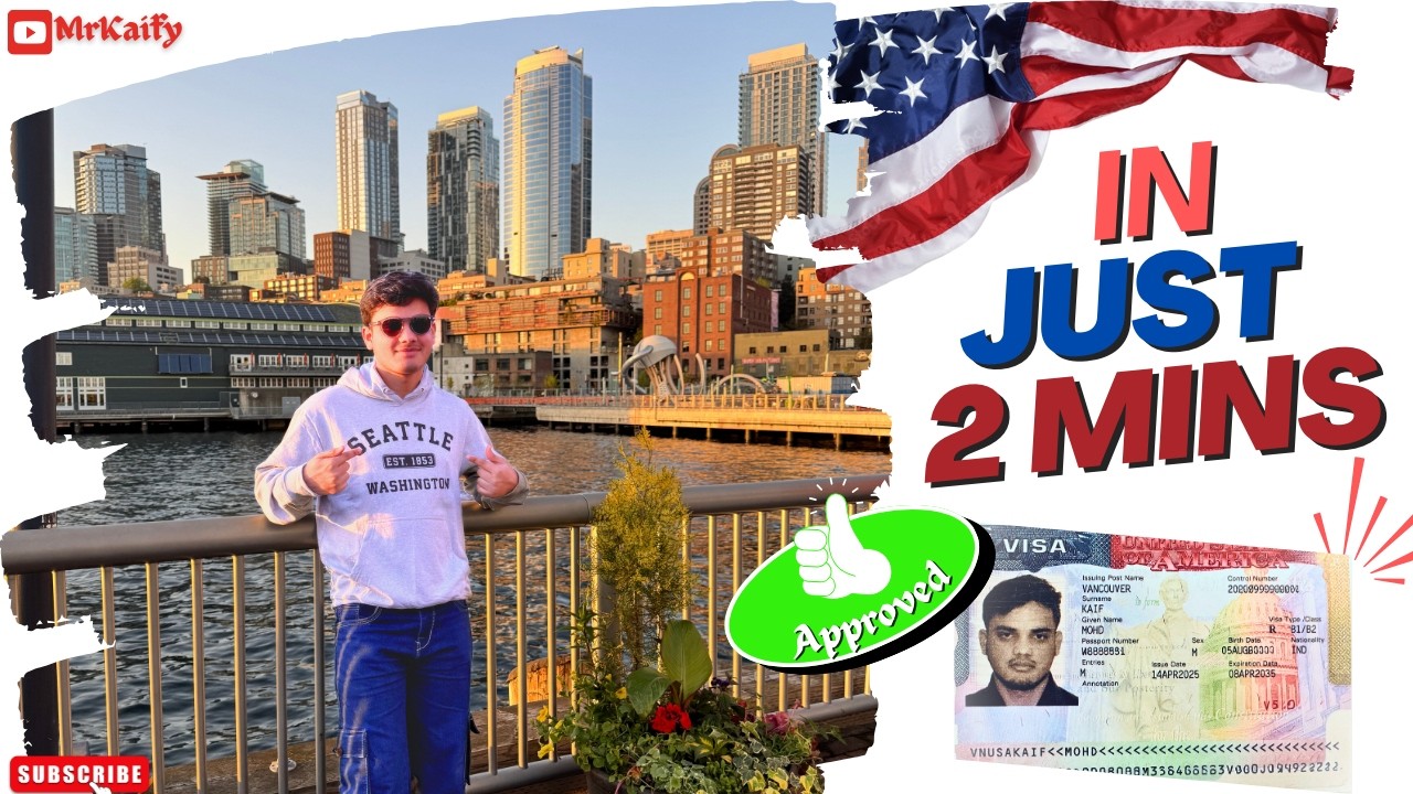 USA B1/B2 VISA APPROVED in Just 2 MINUTES! | My Full Interview Experience &ndash; Vancouver Consulate