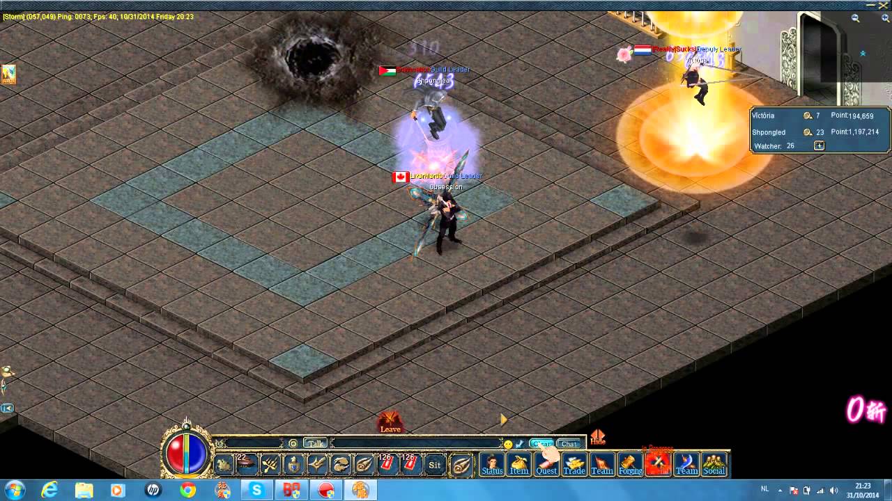 Conquer online Elite pk Part 2 31/10/14