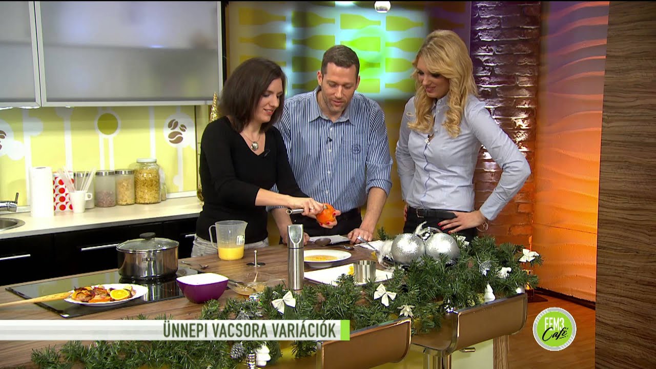 Elkészült a narancsos karácsonyi menü - 2014.12.16. - tv2.hu/fem3cafe