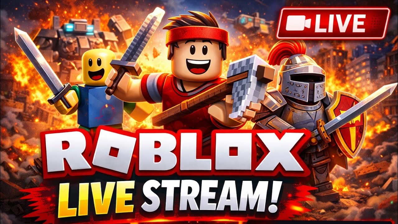 ROBLOX LIVE STREAM PLAYING WITH SUBSCRIBERS AND ID SEARCHING 🤯 TECSAAN GAMERZ