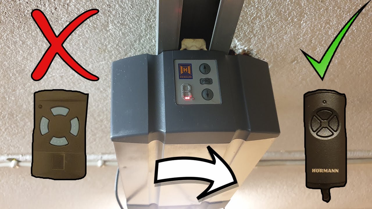 HOW to make your NEW remote work on your OLD SupraMatic E2 HÖRMANN