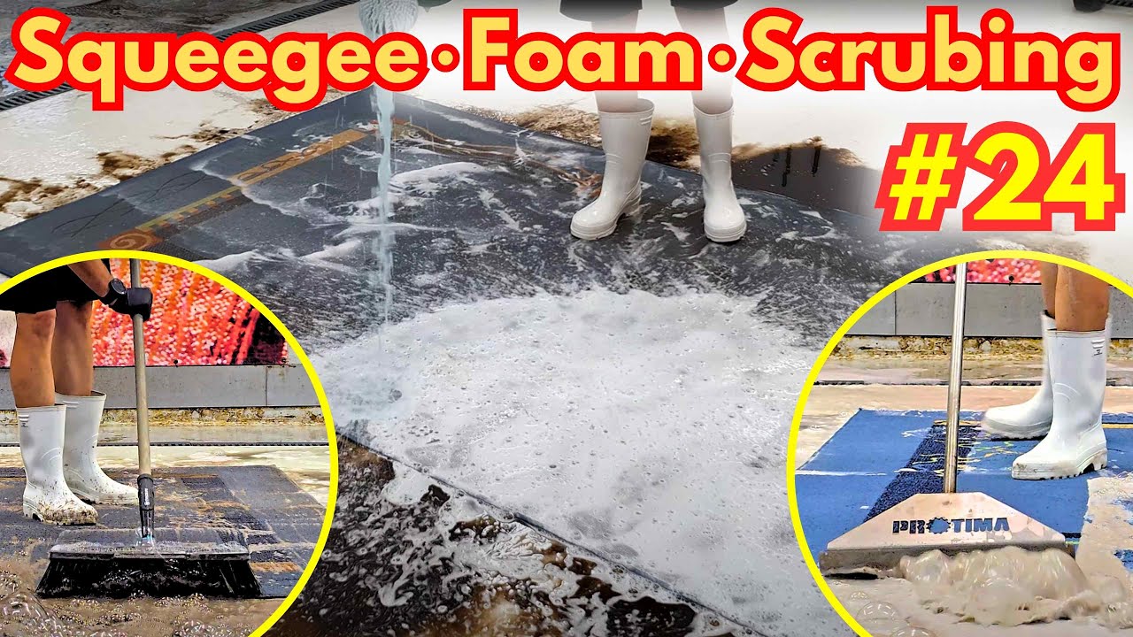 BEST MOMENTS Squeege, Foam, Scrubing #24 Carpet Cleaning
