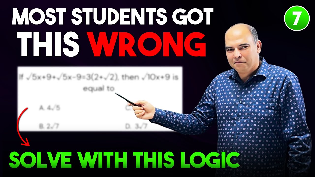 How to SOLVE a CAT Algebra Question like a 99.9+%iler with Arun Sharma #cat2025