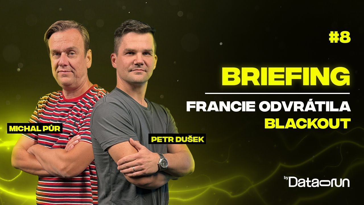 Francie odvrátila blackout: 9 gigawattů zmizelo během pár minut  | VN Briefing #8