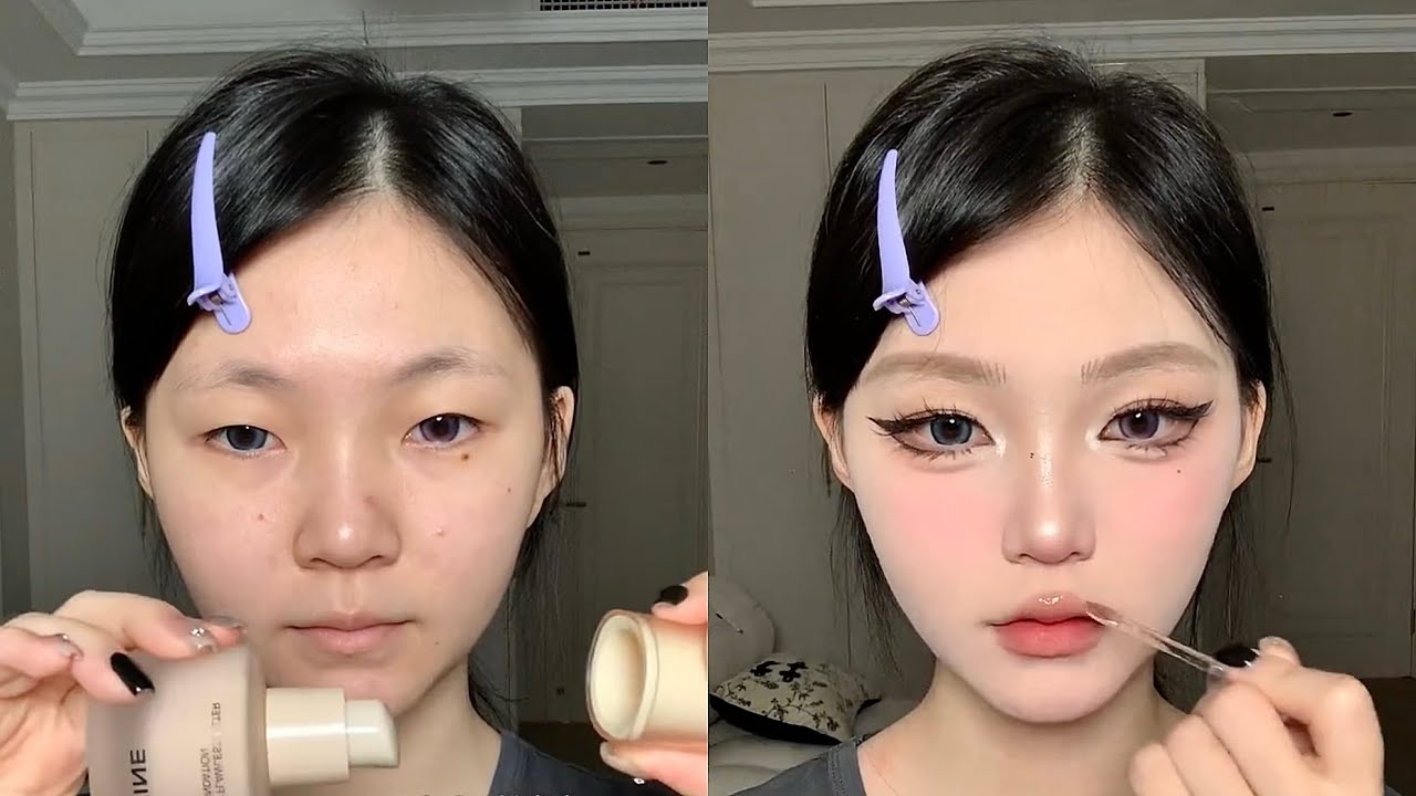 Douyin makeup ✨full tutorial ~ step by step make up ☁️