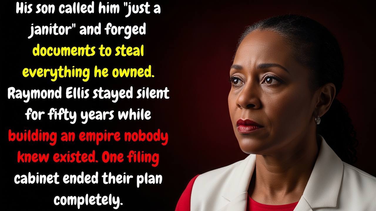 The Janitor's Secret: When My Son Tried to Steal Everything, He Had No Idea Who I Really Was