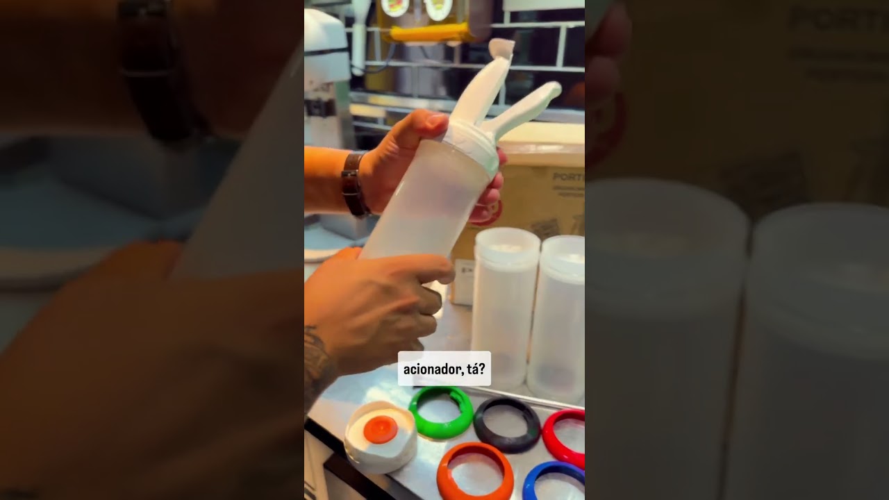 PORCIONADOR DE MOLHOS FIFO - IDEAL PARA LANCHONETES HAMBURGUERIAS E COZINHAS INDUSTRIAIS