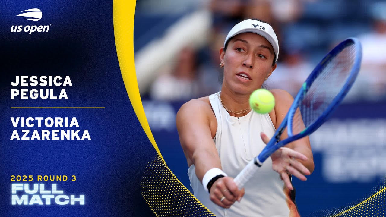 Jessica Pegula vs. Victoria Azarenka Full Match | 2025 US Open Round 3