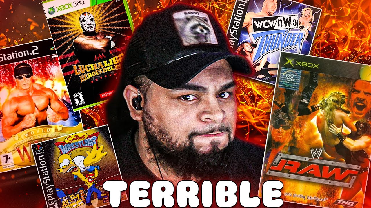 I Played The Worst Wrestling Games In 1 Video | Part Two