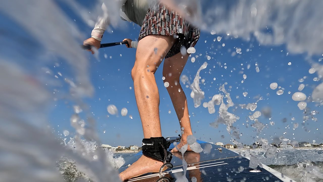 Paddle Surfing on a SIC Tao Fit SUP