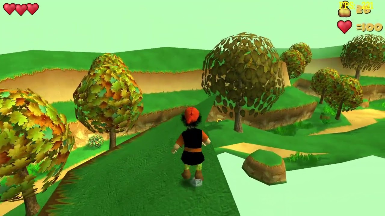 Kajko i Kokosz: Szkoła latania (Knights: Learn to Fly) - ukończone bez dźwigni
