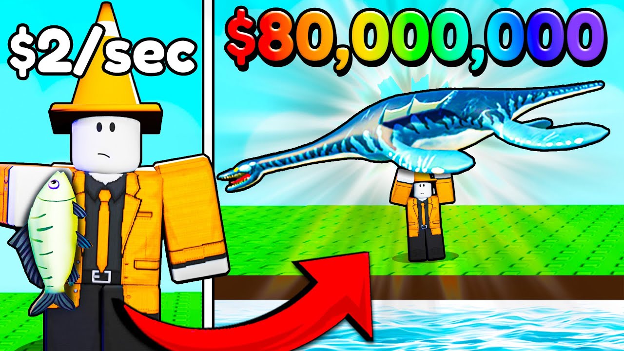 Я прошёл путь от нуба до профессионала в Roblox Fish and Fight