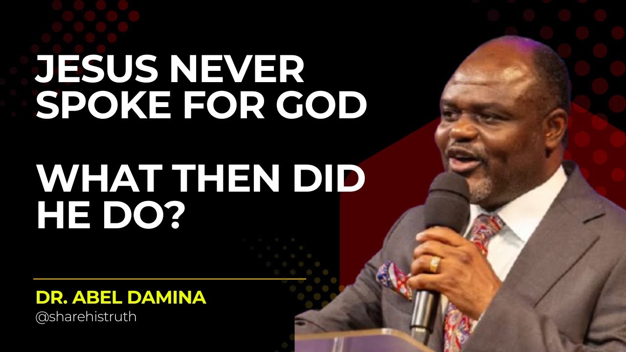 [ШОКИРУЮЩЕ] ИИСУС НИКОГДА НЕ ГОВОРИЛ ОТ БОГА! — ДОКТОР АБЕЛЬ ДАМИНА