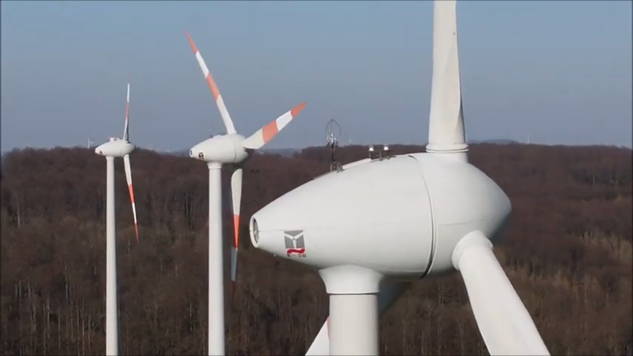 Enercon E-58, E-53 und 2 Repower in Großenmarpe  22.03.2022