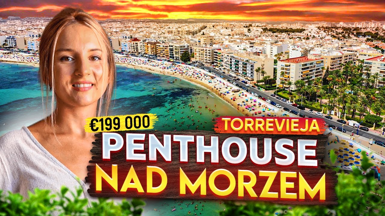 Penthouse nad morzem w Torrevieja € 199 000. Nieruchomości w Hiszpanii z Alegría