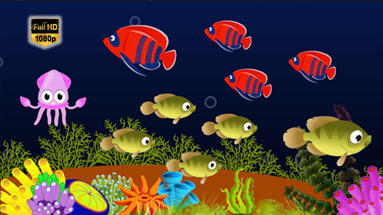 Mozart & Brahms Lullabies 🎵 Soothing fish Music for Calming Undersea #Fish Lullaby
