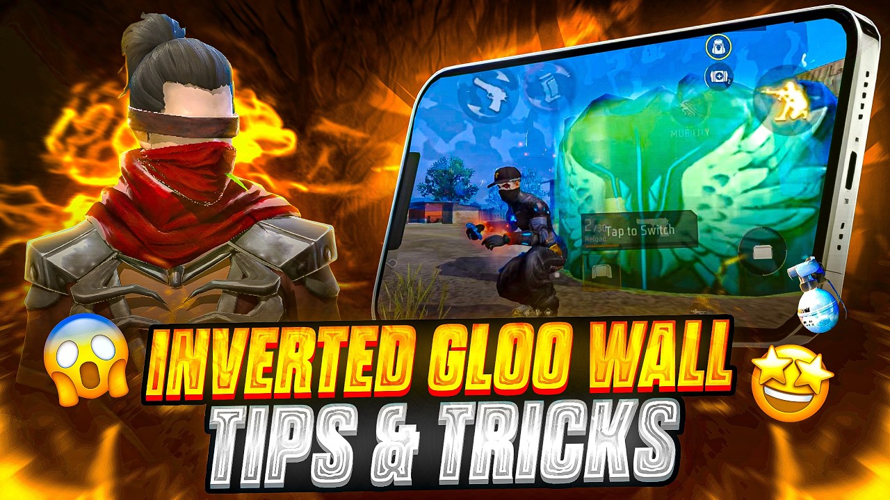 After Update INVERTED ICE TUTORIAL FF😍 | ULTA  GLOO WALL KAISE LAGAYE | IRFAN H4X