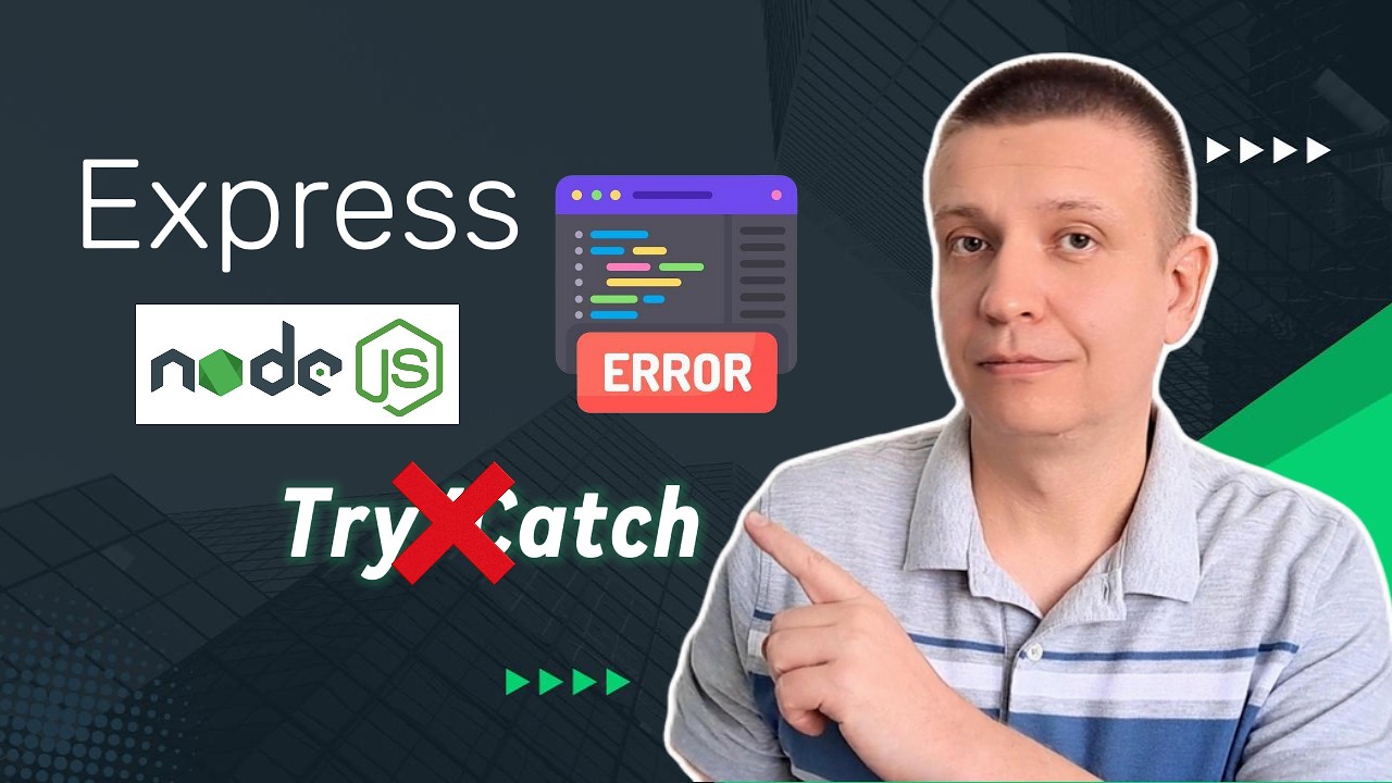 АБСОЛЮТНО ЛУЧШИЙ способ обработки ошибок в EXPRESS JS