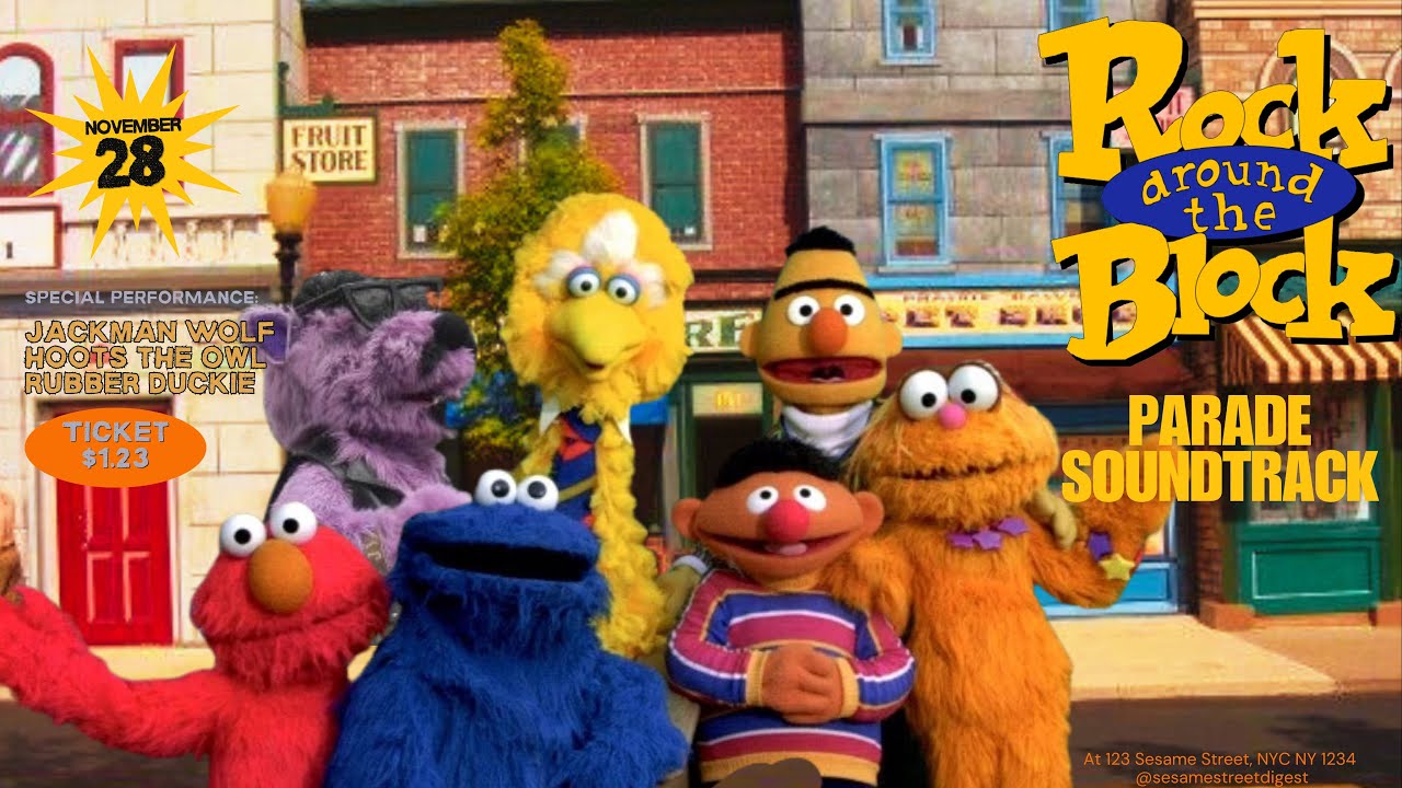 Sesame Place Rock Around The Block Parade 1997 Soundtrack (Original Cast Recording)