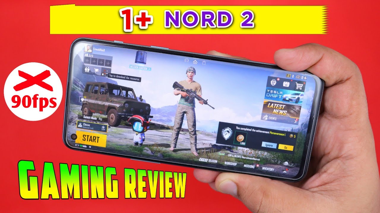 OnePlus Nord 2 Gaming Test | OnePlus Nord 2 Bgmi Test | Nord 2 Gaming Review.