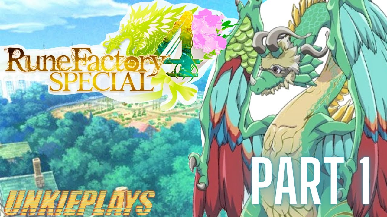 We Just FELL into a New Adventure! Let's Play Rune Factory 4 Special Part 1