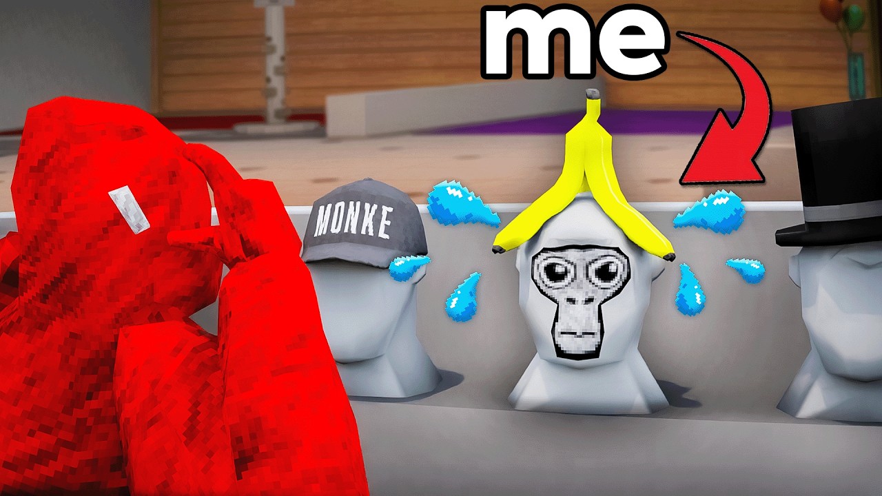 Я затроллил своего друга с помощью MORPH MOD в теге Gorilla