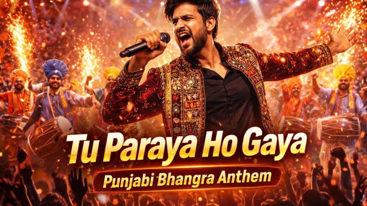 Tu Paraya Ho Gaya | Punjabi Bhangra Anthem | Loud Dhol Beat | AI Song