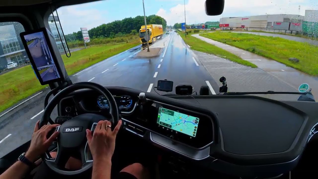 If you like driving a truck on long trips and play truck simulator then watch this POV 4K video